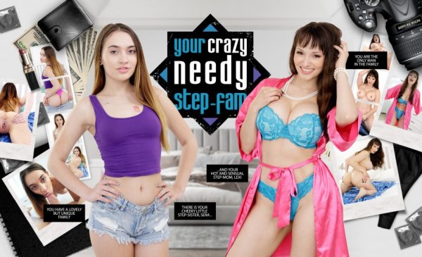 LifeSelector -  Lexi Luna , Sera Ryder - Your Crazy Needy Step Fam - Vaginal sex